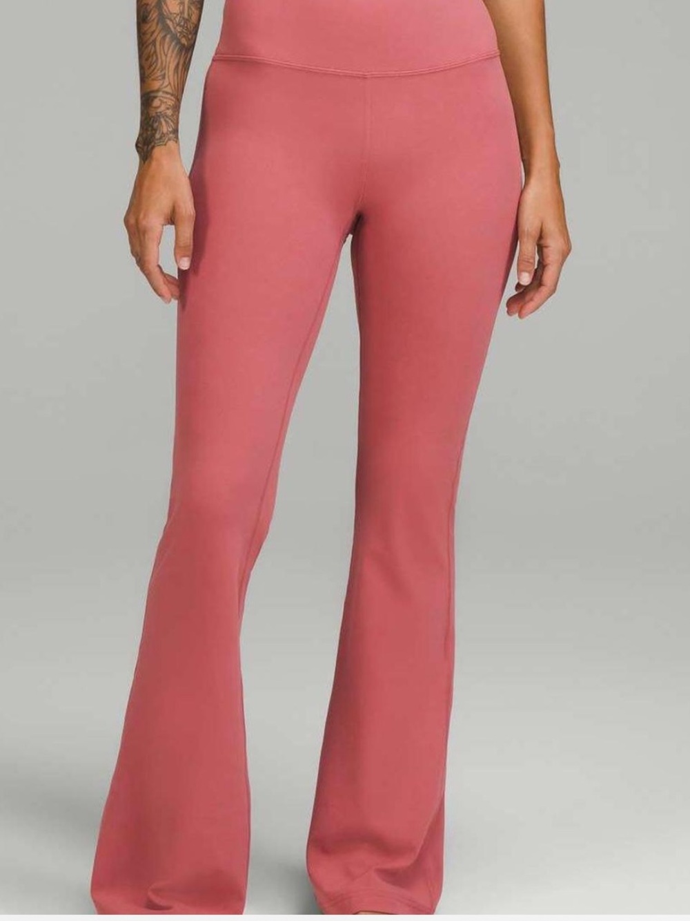 Lululemon High-Waist Flared Leggings